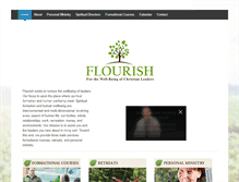 Tablet Screenshot of flourishingleaders.org